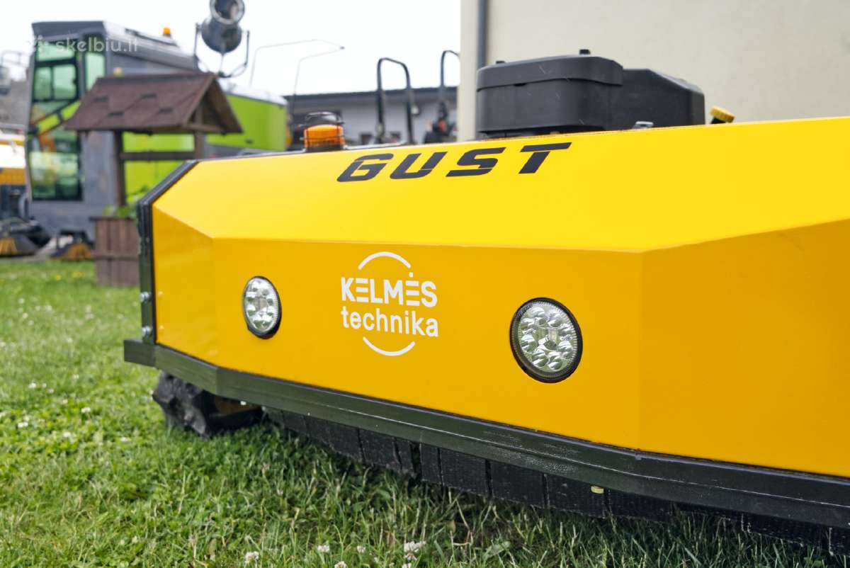 Benzininis Mulčeris - robotas Gust Ms750 Šlaitams - nuotraukos Nr. 14