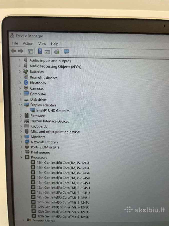 Elitebook 640 G9 i5-1245u 16gm RAM 512gb SSD - nuotraukos Nr. 8