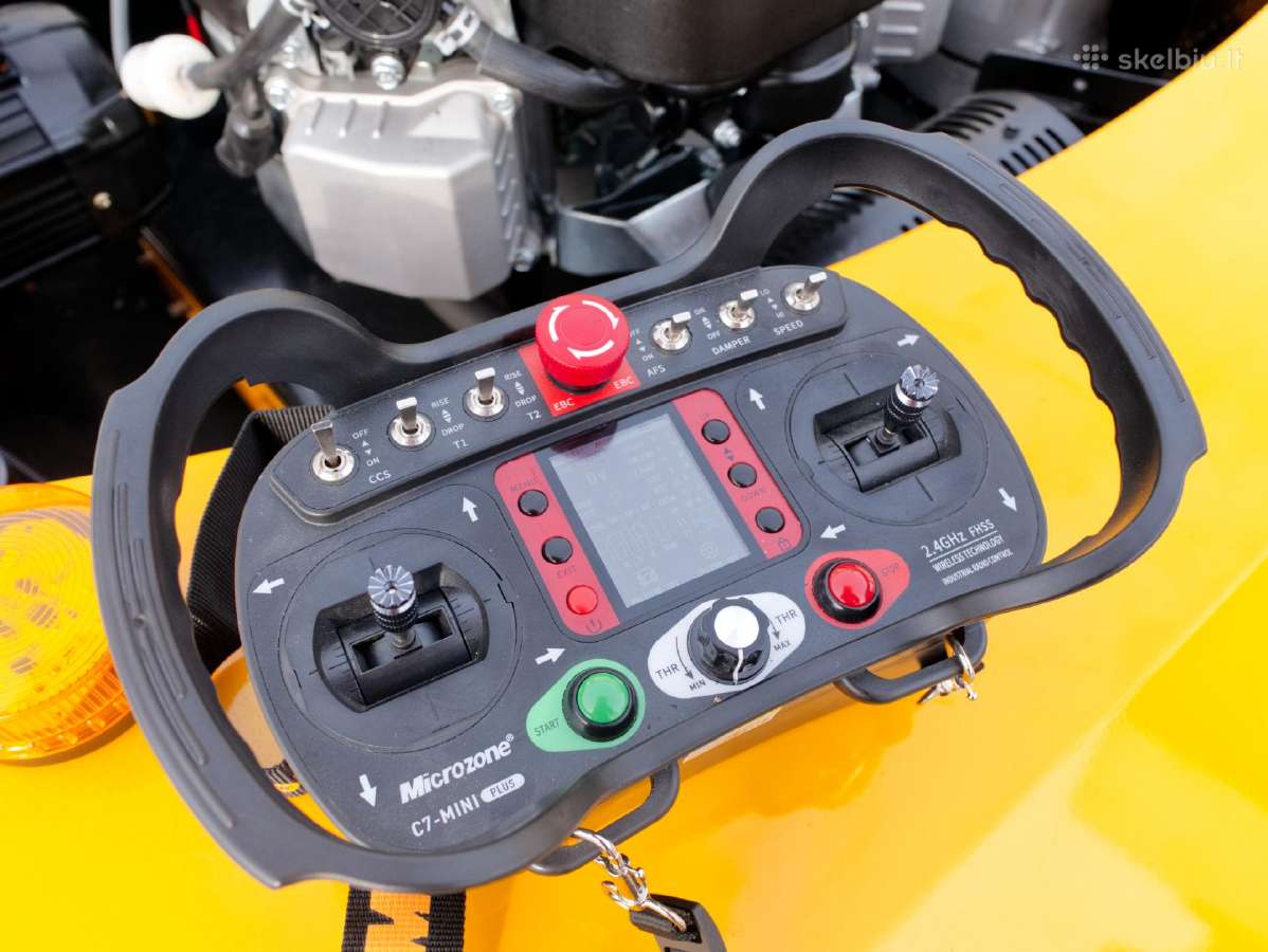 Benzininis Mulčeris - robotas Gust Ms750 Šlaitams - nuotraukos Nr. 16