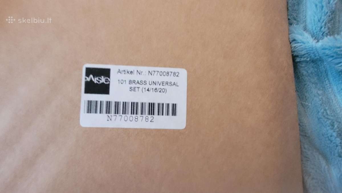 Paiste 101 mūšamųjų būgnų lėkštės - nuotraukos Nr. 2