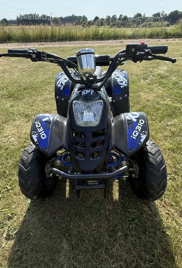 Kmt iq310 elektrinis vaikiškas keturratis