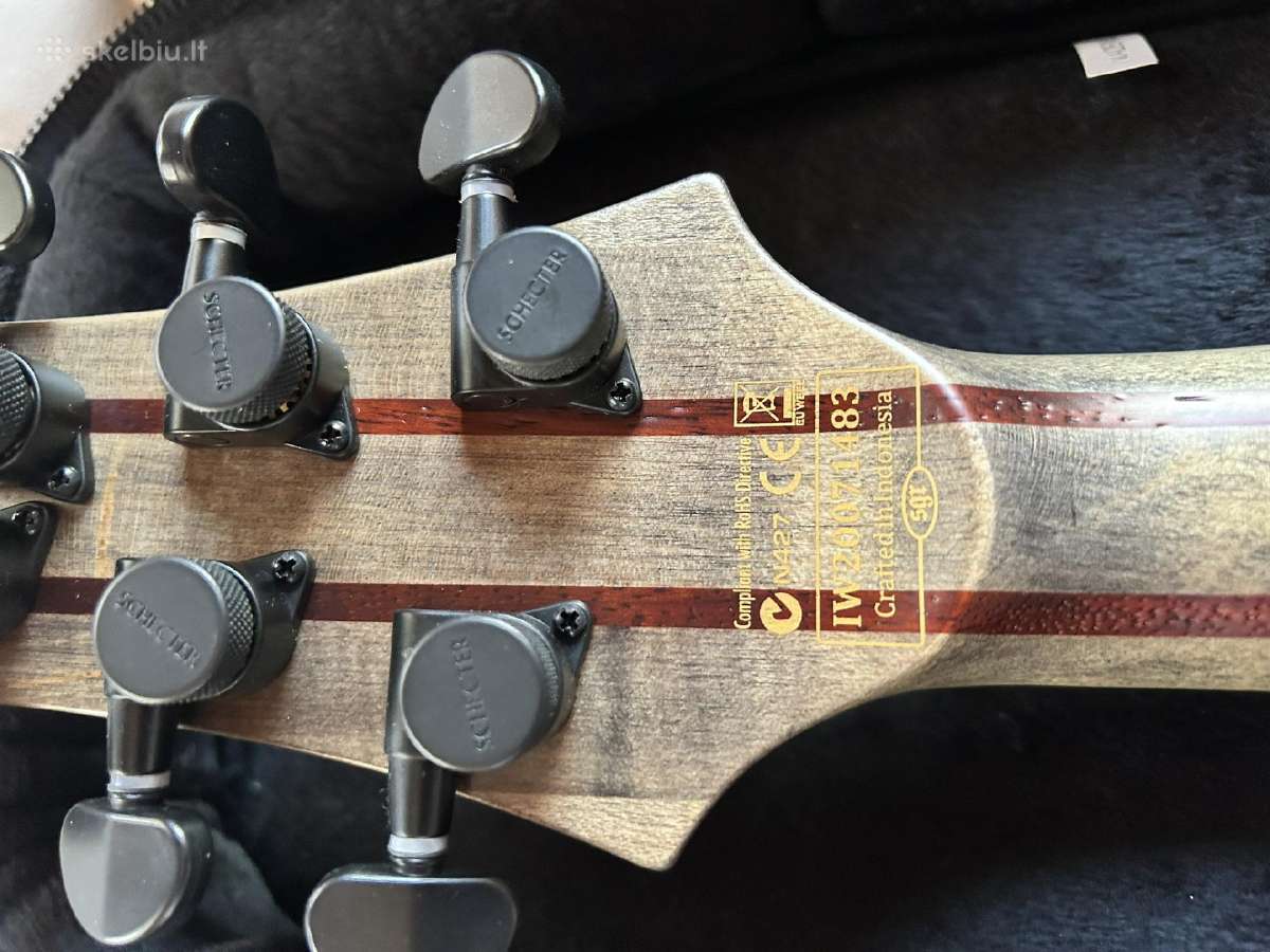 Schecter C-1 Apocalypse 2017 - 2019 - Rusty Grey & - nuotraukos Nr. 6