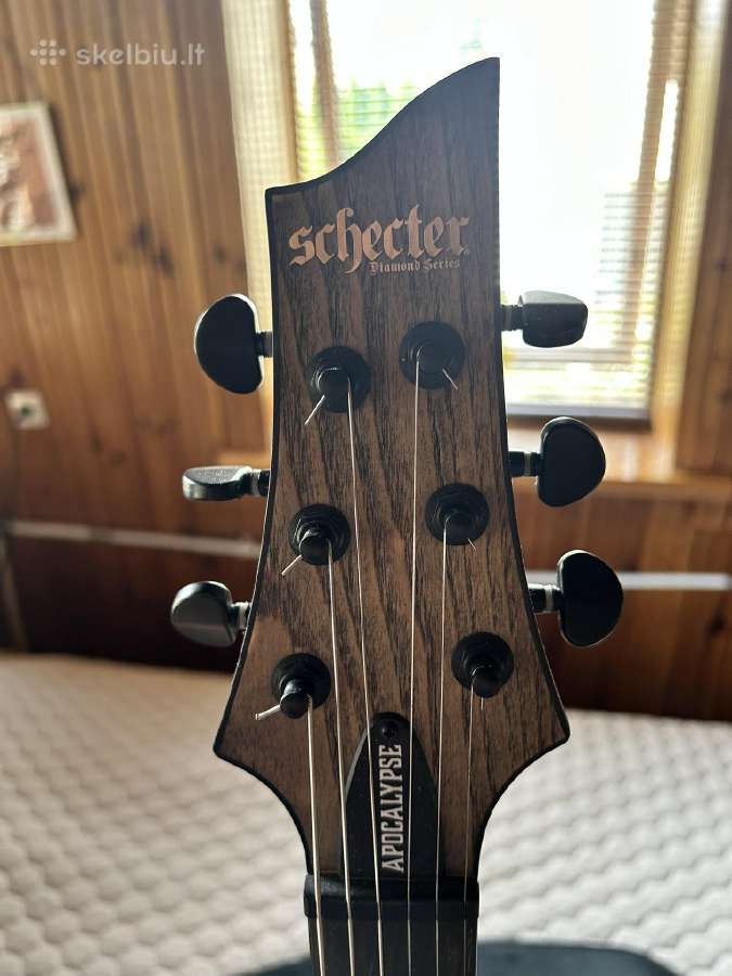 Schecter C-1 Apocalypse 2017 - 2019 - Rusty Grey & - nuotraukos Nr. 9