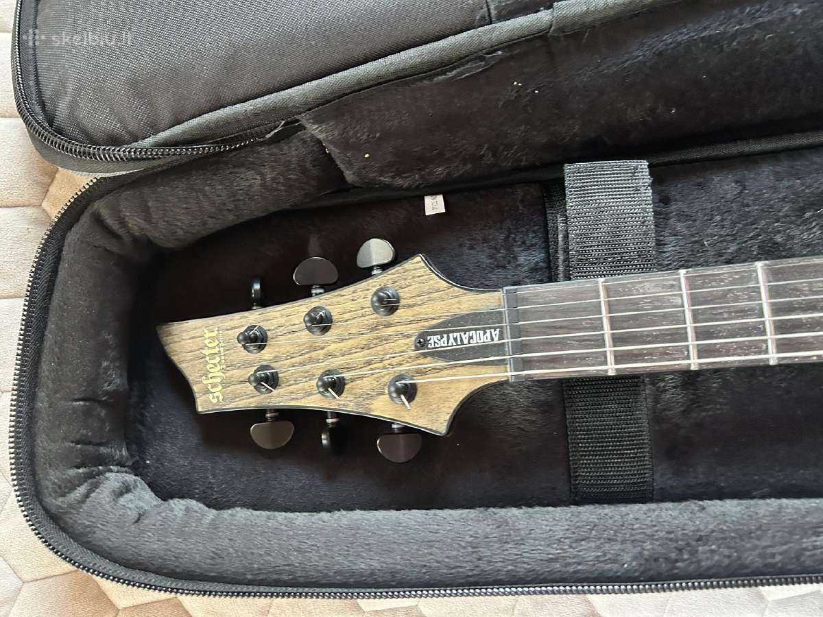 Schecter C-1 Apocalypse 2017 - 2019 - Rusty Grey & - nuotraukos Nr. 13