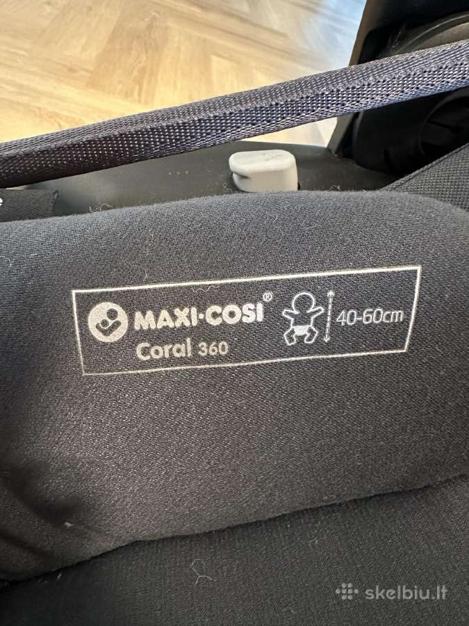 Maxi Cosi Coral 360 automobilio kėdutė - nuotraukos Nr. 7