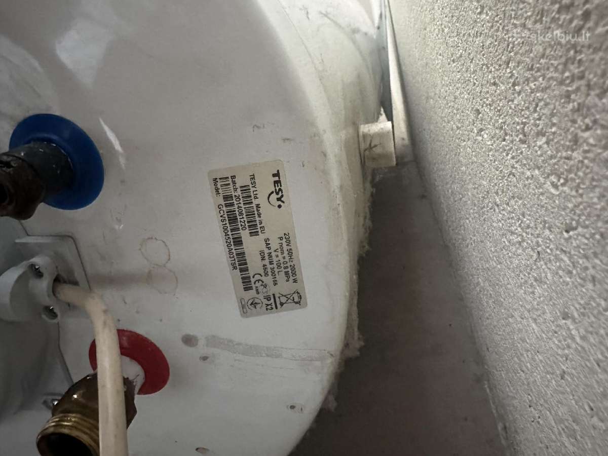 El vandens boileris 100l - nuotraukos Nr. 2