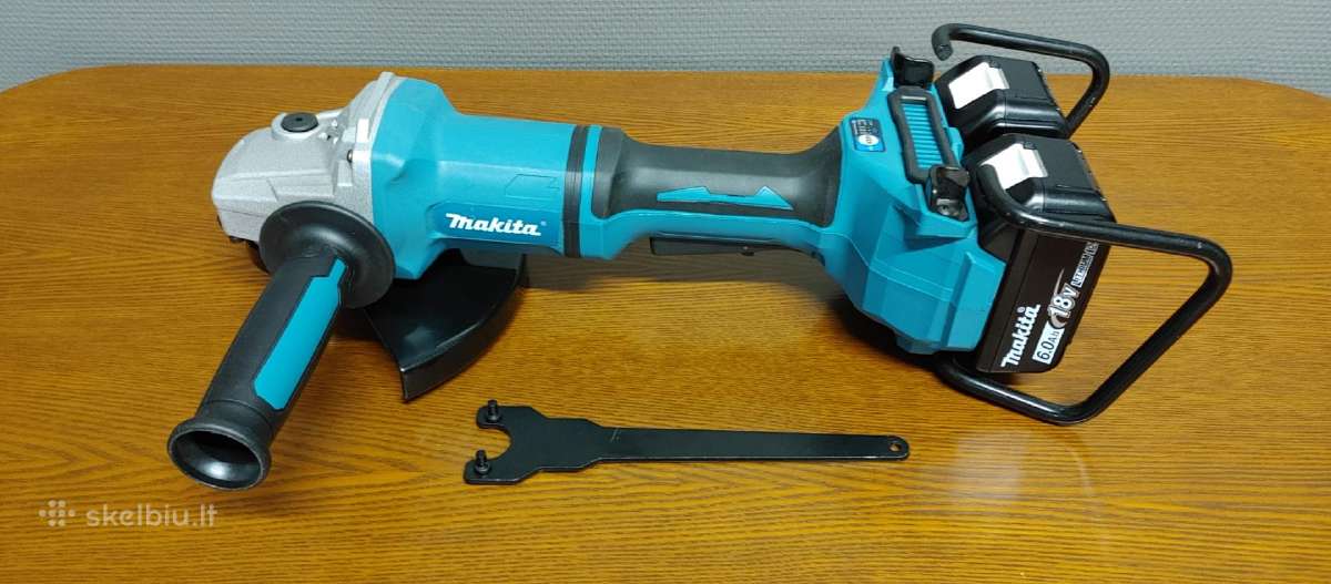 Kampinis šlifuoklis Makita Dga900z 36v (2 x 18v) 2 - nuotraukos Nr. 10