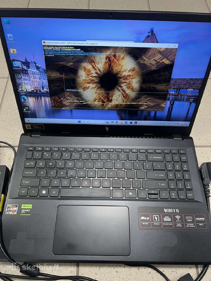 Asus Nitro V15 Gaming su Geforce 4050rtx