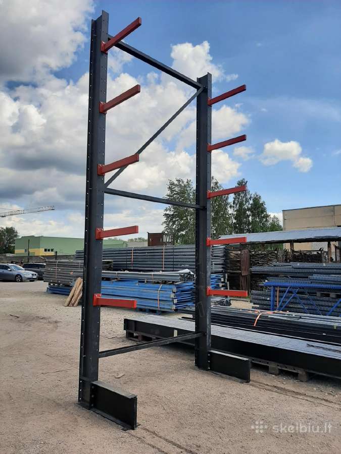 Vienpusiai Konsoliniai Stelažai 4,9 m Aukščio - nuotraukos Nr. 13