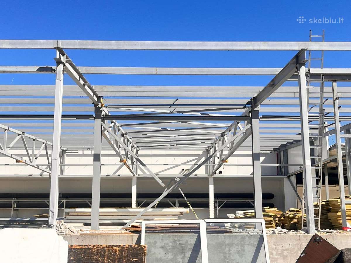 Parduodama Išardyto Angaro Metalinė Konstrukcija