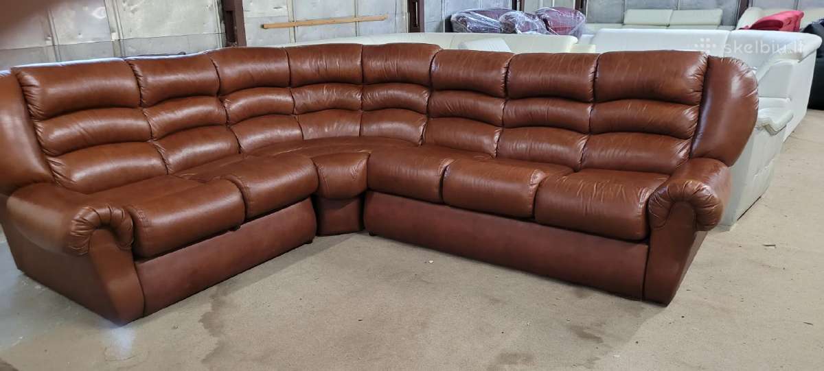 Odiniai Baldai Kampas Sofa Reglainer - nuotraukos Nr. 24