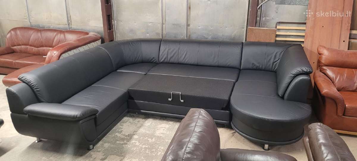 Odiniai Baldai Kampas Sofa Reglainer - nuotraukos Nr. 30