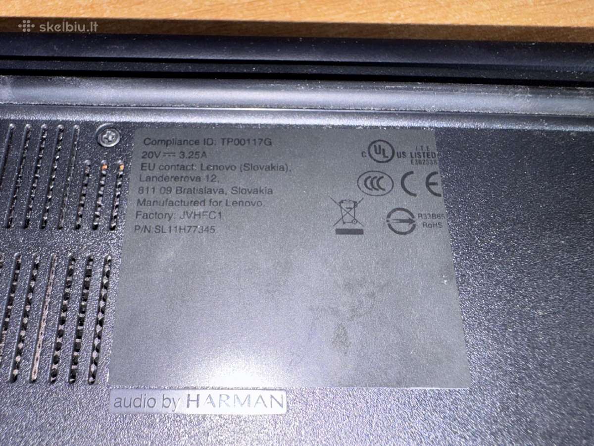 Lenovo E15 Gen4, i7 1255u, 24gb RAM, 500gb SSD - nuotraukos Nr. 5