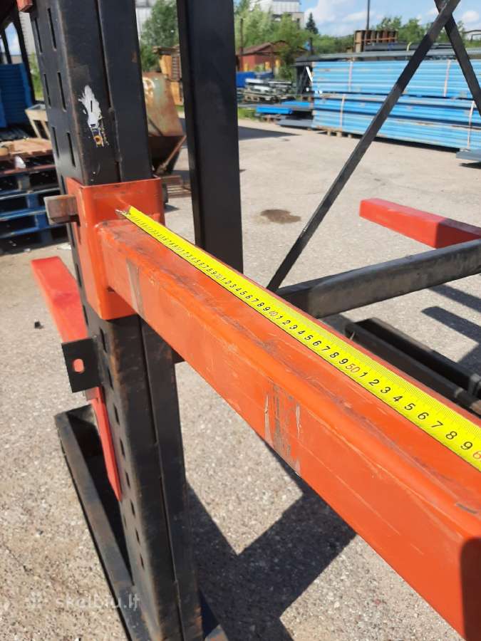 Dvipusiai Konsoliniai Stelažai 3 Kojos 3,0 m Aukšč - nuotraukos Nr. 13