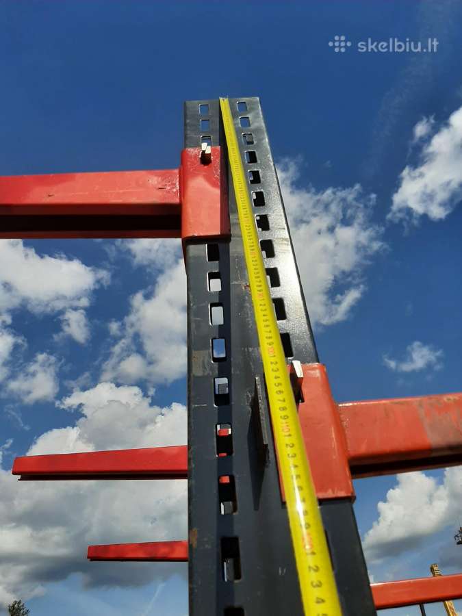 Dvipusiai Konsoliniai Stelažai 3 Kojos 3,0 m Aukšč - nuotraukos Nr. 15