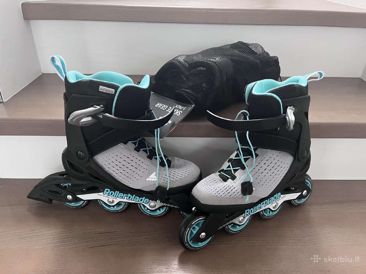 Pukios būklės Rollerblade Macroblade 80 riedučiai