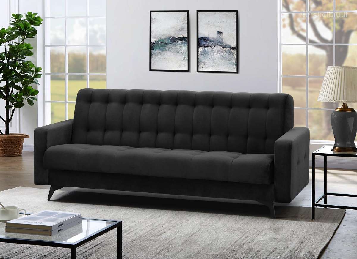 Minkšta sofa-lova "Gemi" su dėže patalynei - nuotraukos Nr. 18