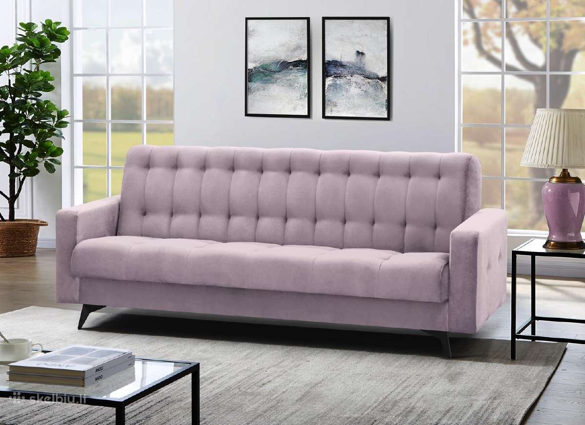 Minkšta sofa-lova "Gemi" su dėže patalynei - nuotraukos Nr. 21