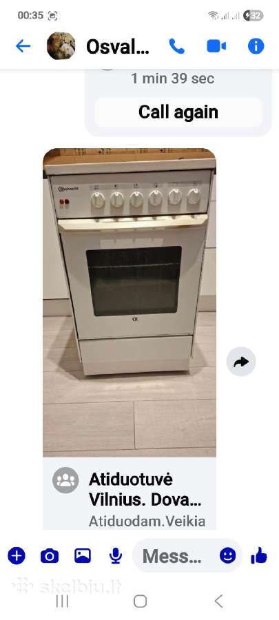 Viryklė gera veikiančia