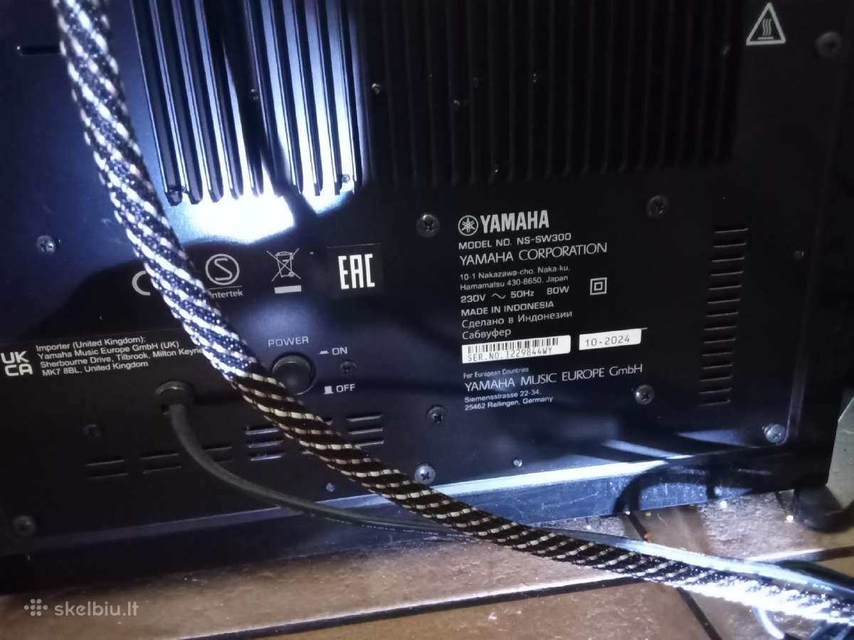 Parduodu Yamaha NS-sw300 - nuotraukos Nr. 2