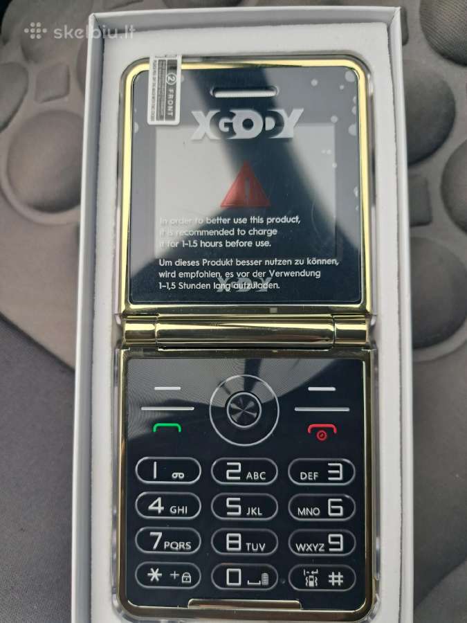 Naujas nenaudotas perlenkemas,telefonas x.d.y