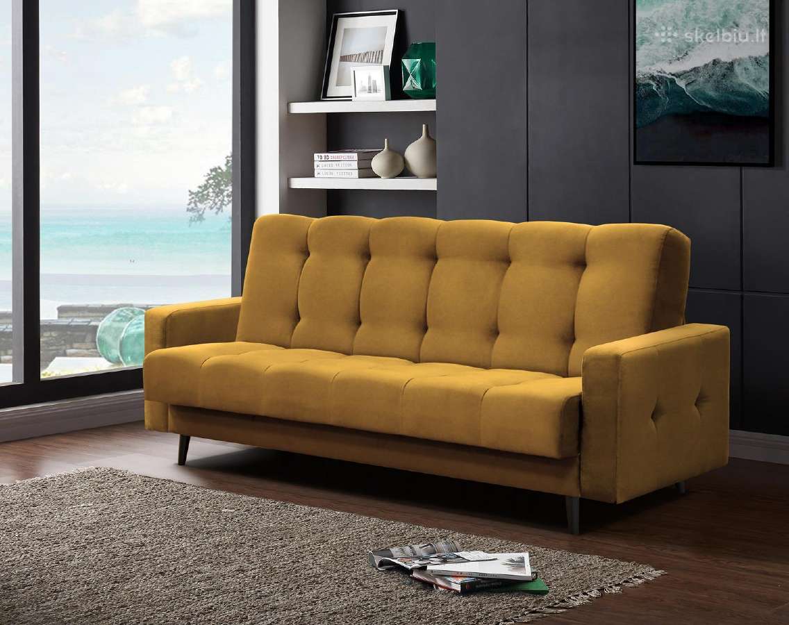 Minkšta sofa-lova „salsa“ su dėže patalynei - nuotraukos Nr. 15