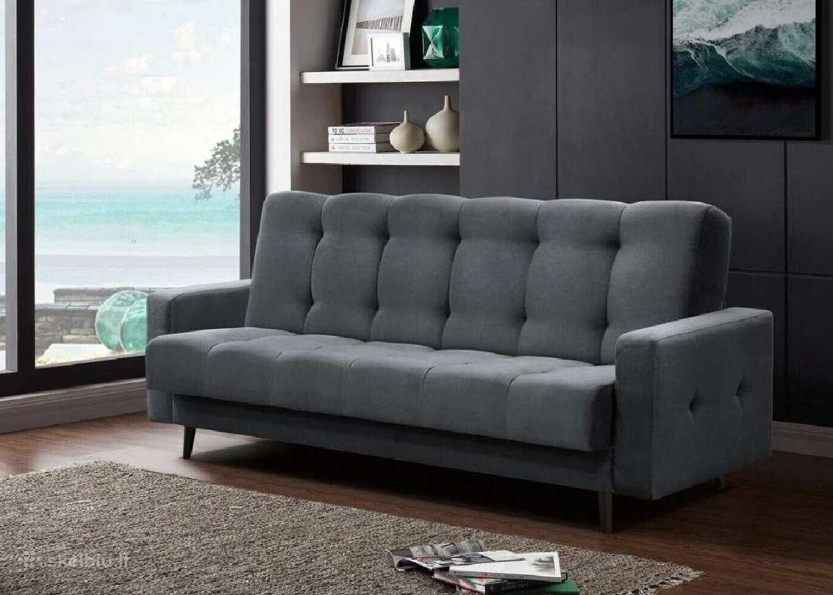 Minkšta sofa-lova „salsa“ su dėže patalynei - nuotraukos Nr. 16