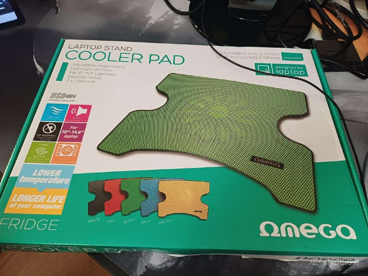 Omega Laptop Stand Cooler Pad