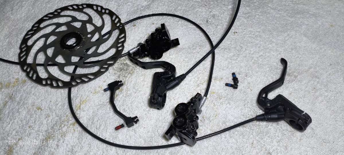 Magura stabdziu komplektas + 203mm stabdziu diskas