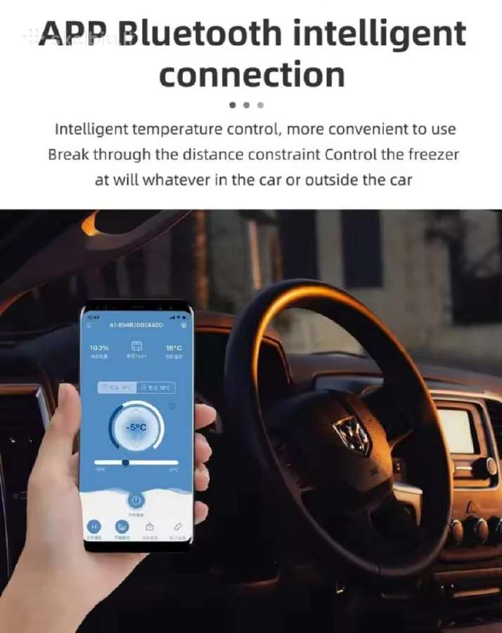 Alpicool Taw45 ir Ta45 su Bluetooth ir baterija - nuotraukos Nr. 6