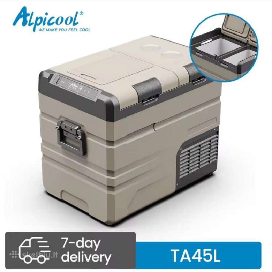 Alpicool Taw45 ir Ta45 su Bluetooth ir baterija - nuotraukos Nr. 17