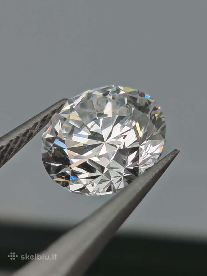 0.60 ct Natūralus Briliantas D / Vvs1 - nuotraukos Nr. 2