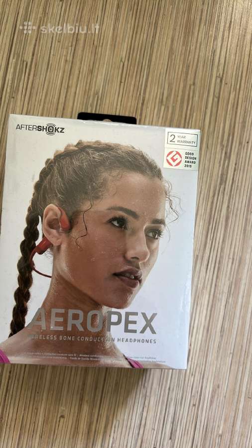 Parduodamos naujos, neišpakuotos Aeropex ausinės