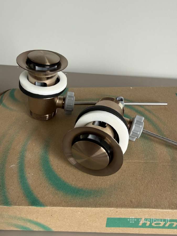 Hansgrohe brushed bronze dugno vožtuvai