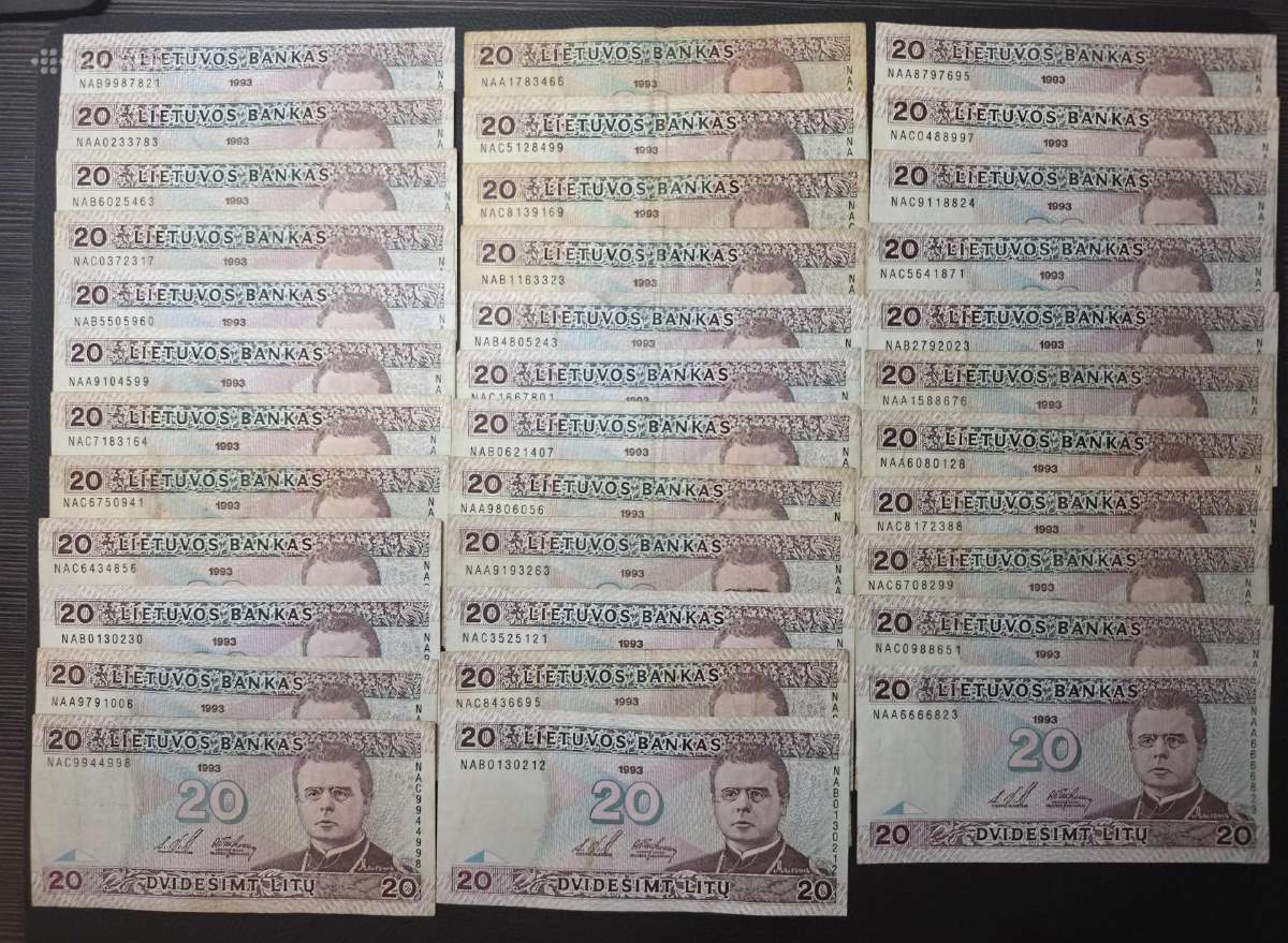 1991-2003 litai - nuotraukos Nr. 2