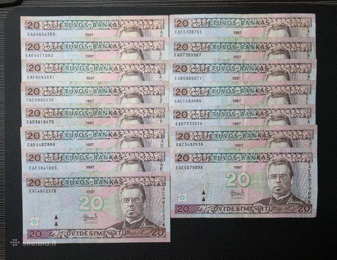 1991-2003 litai - nuotraukos Nr. 4