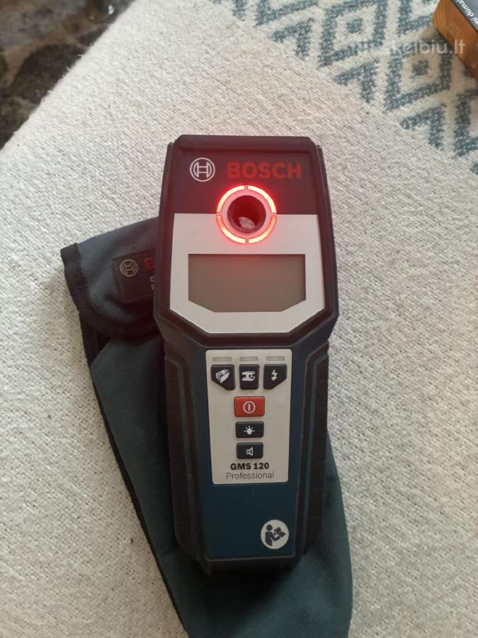 Bosh Gms 120 Metalo, laidų ir medienos detektorius