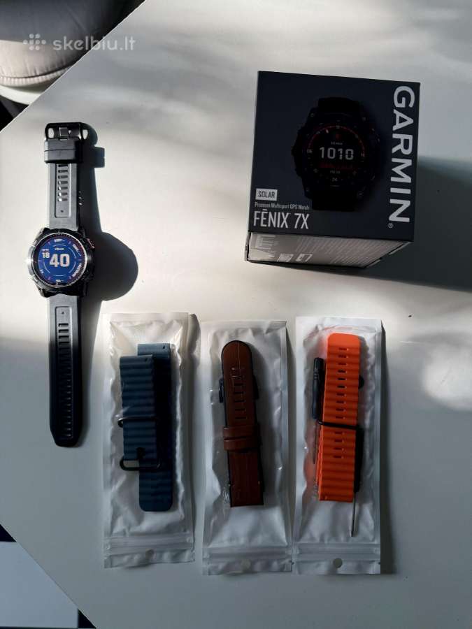 Garmin Fenix 7x Solar laikrodis
