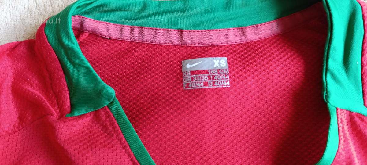 Nike Portugalijos Ronaldo futbolo marškinėliai XS - nuotraukos Nr. 7