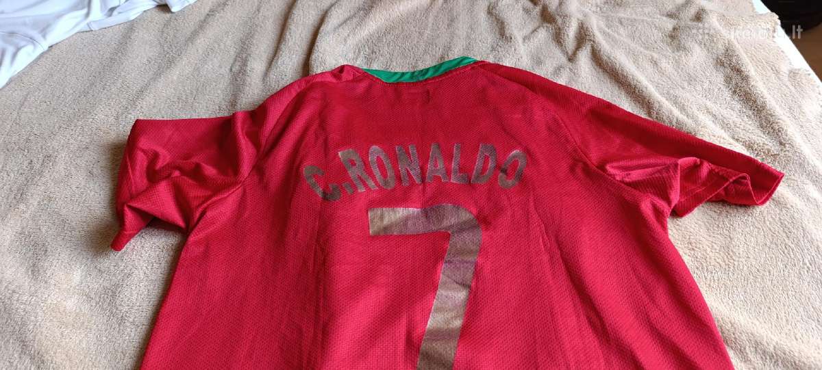 Nike Portugalijos Ronaldo futbolo marškinėliai XS - nuotraukos Nr. 10