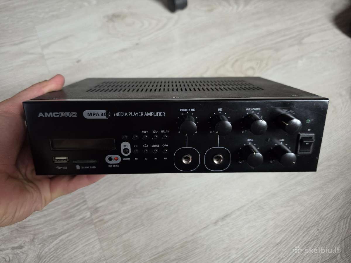 Mikšerinis stiprintuvas Amc pro mpa 30