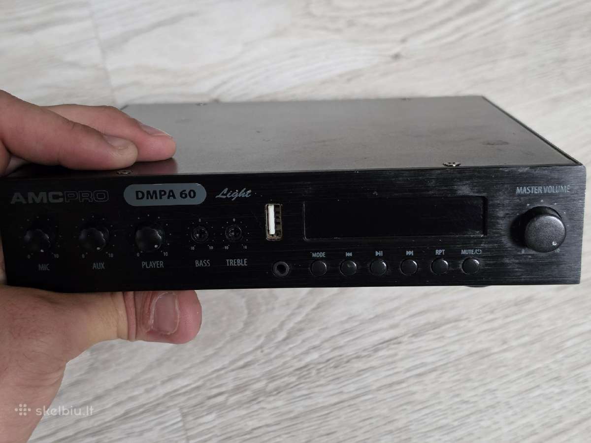 Mikšerinis stiprintuvas Amc pro dmpa 60