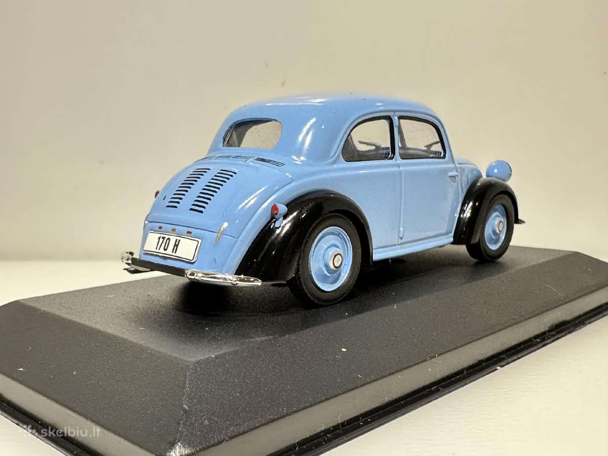 Mercedes-benz 170 H 1936 mėlyna 1:43 De Agostini D - nuotraukos Nr. 5