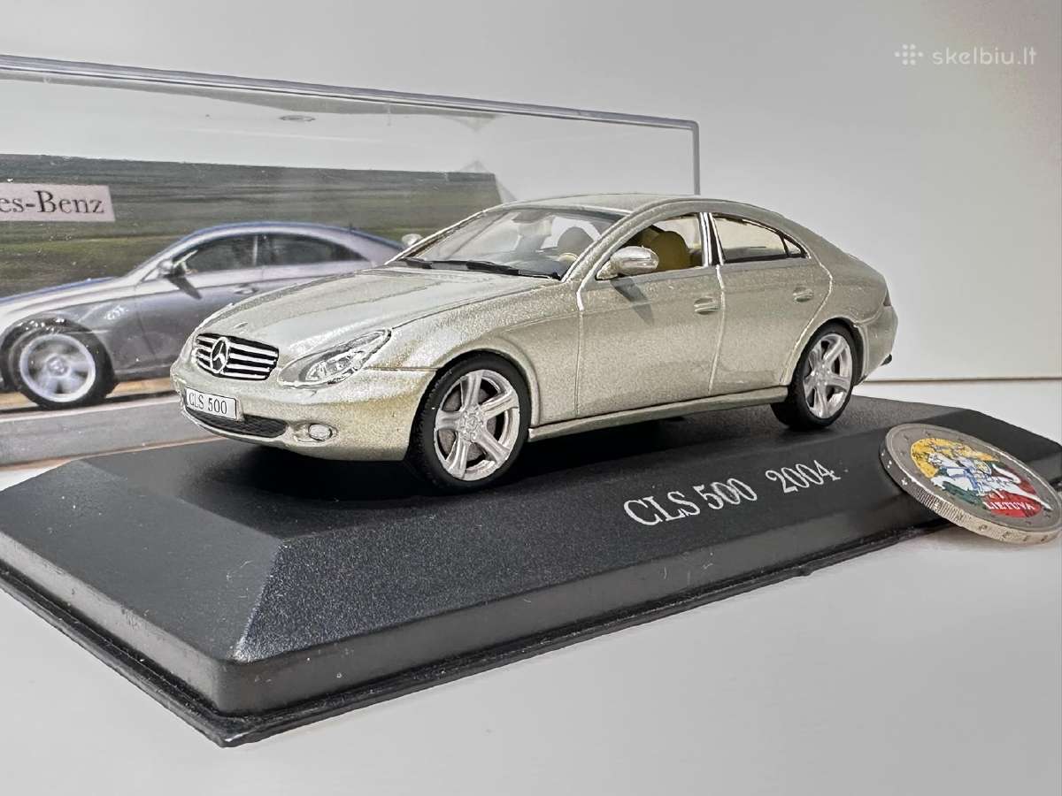 Mercedes-benz Cls 500 2004 sidabrinė 1:43 De Agost