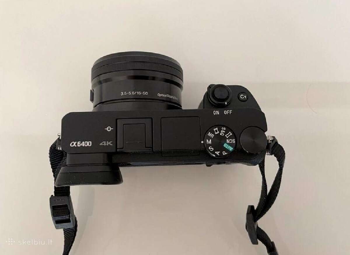 Sony Alpha a6400 su 16–50 mm objektyvu - nuotraukos Nr. 2