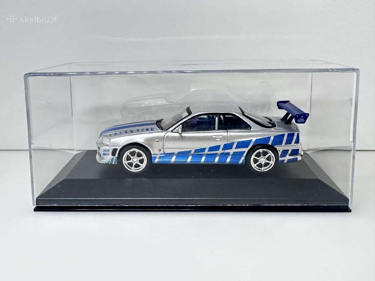 Nissan Skyline GT-r R34 1999 Brian O'connor 1:43 - nuotraukos Nr. 2