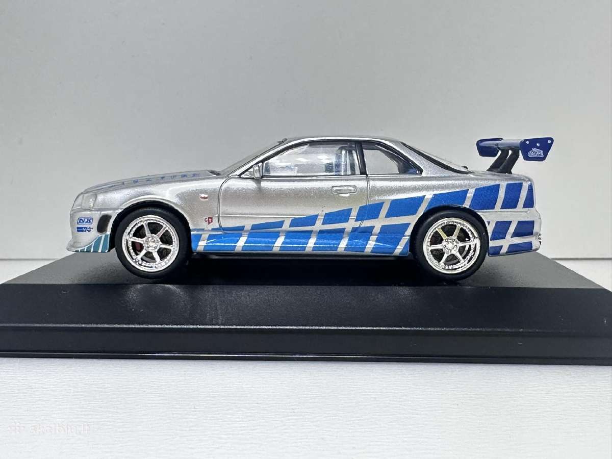 Nissan Skyline GT-r R34 1999 Brian O'connor 1:43 - nuotraukos Nr. 4