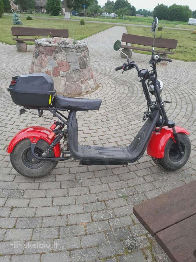 Elektrinis čioperis Citycoco