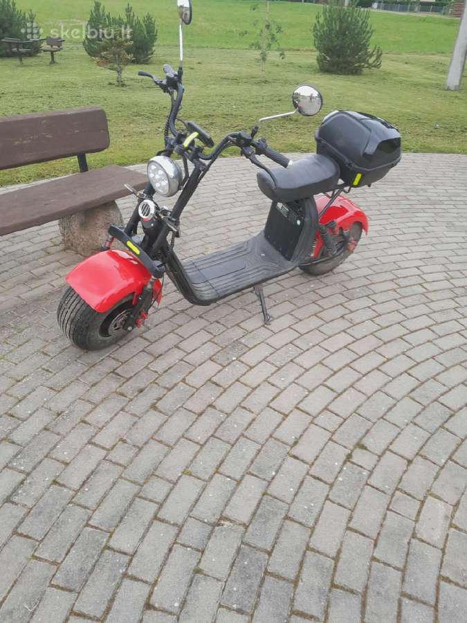 Elektrinis čioperis Citycoco - nuotraukos Nr. 2