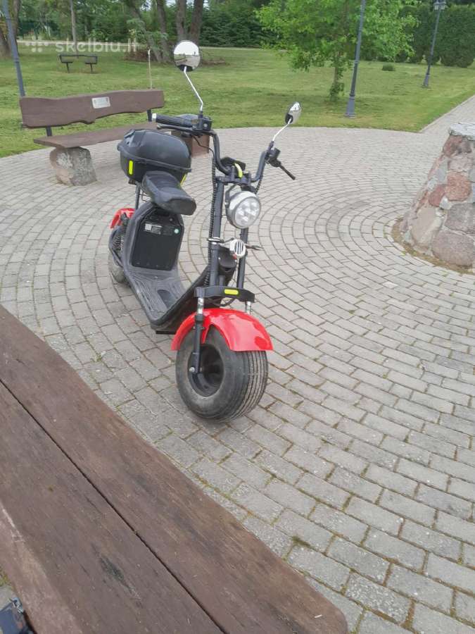 Elektrinis čioperis Citycoco - nuotraukos Nr. 4
